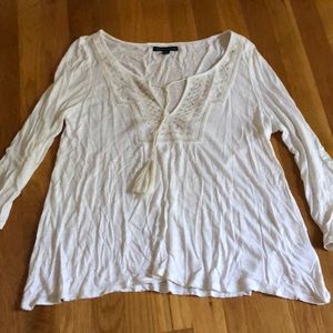 American Eagle Outfitters Peasant Tee